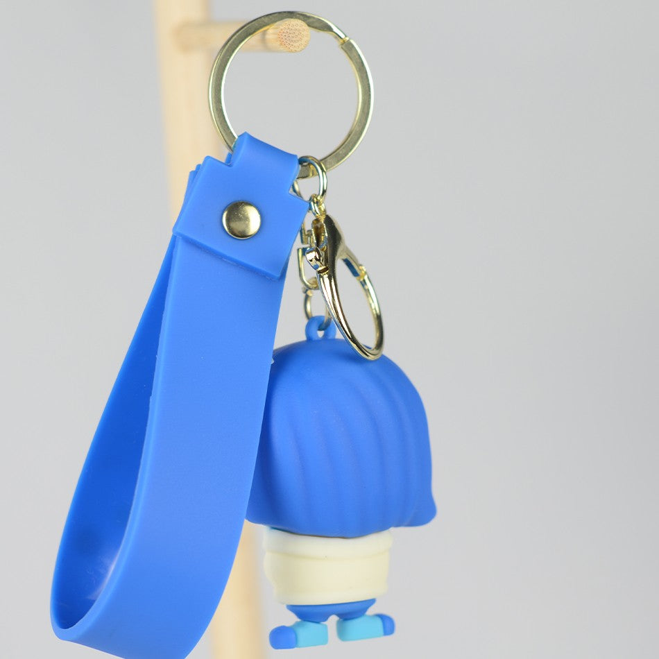 30 Peças/Conjunto Atacado Chaveiro Divertida Mente 2 Boneco de Personagem de Desenho Animado Fofo Chaveiro Pingente de Boneca de Personagem de Filme para Presente Infantil