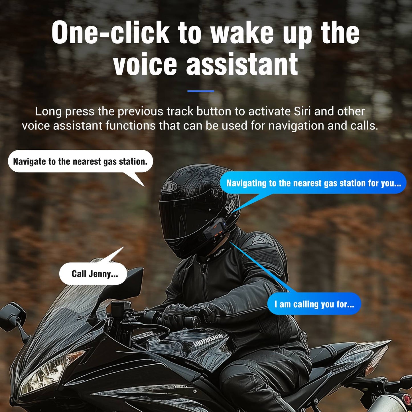 Fone de ouvido Bluetooth 6.0 para capacete com intercomunicação, comunicação em grupo, à prova d'água, para múltiplos passageiros, lançamento 2025 - Novo C2