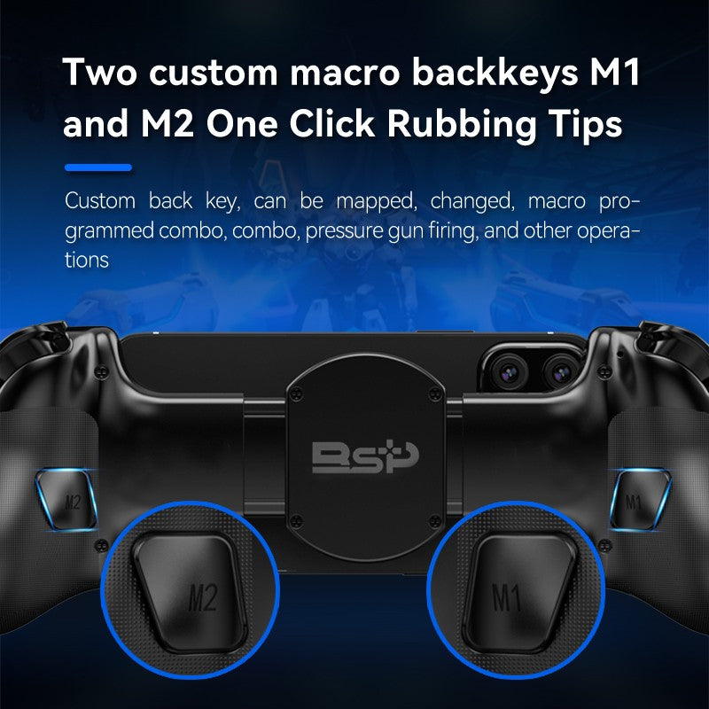 D11 Stretchable Game Controller Hall Trigger Supports Android Phone/Switch/PC/iOS/ Streaming Controller