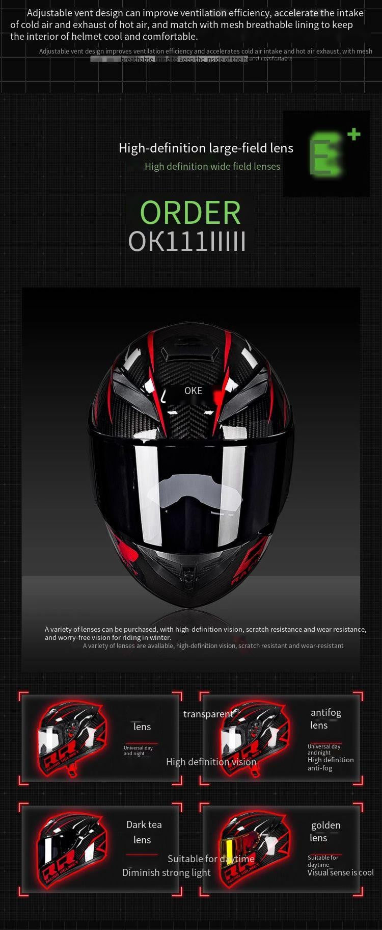 Capacete de motocicleta de inverno masculino e feminino quatro estações universal motocicleta capacete completo motocicleta retrô de cruzeiro bolinhas