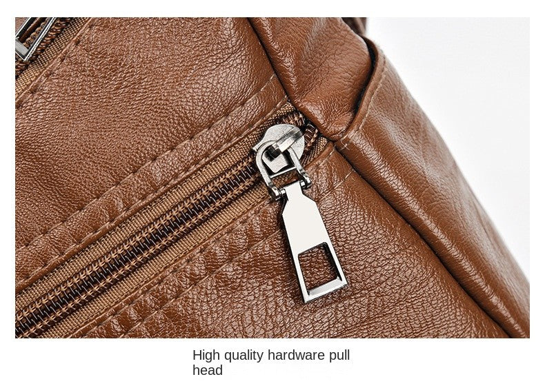 New Arrival Crossbody Shoulder Bag Soft Washed Leather Women's Mini Bag Versatile Handbag