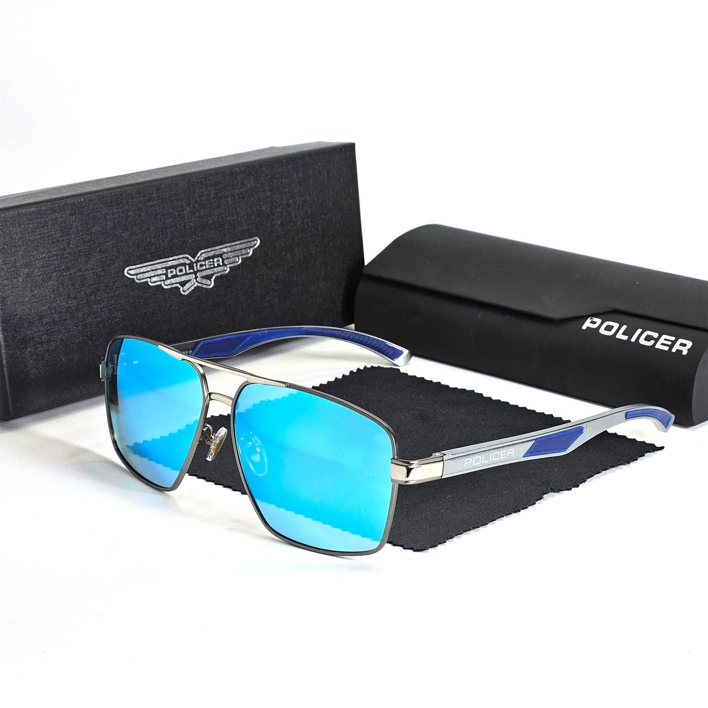 Audi Polarized UV400 Driving Sunglasses for Men/Women Square Frame Glasses Wholesale Gift for Auto Enthusiasts 557