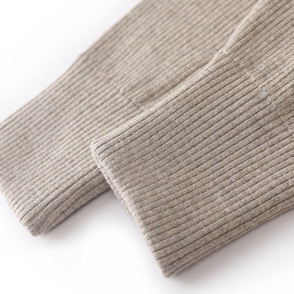 Men's Pull Wool Underwear Pants High Waisted Elastic Thermal Tights Leggings Warm Fleece Inner Wear Underpants Man Clothing