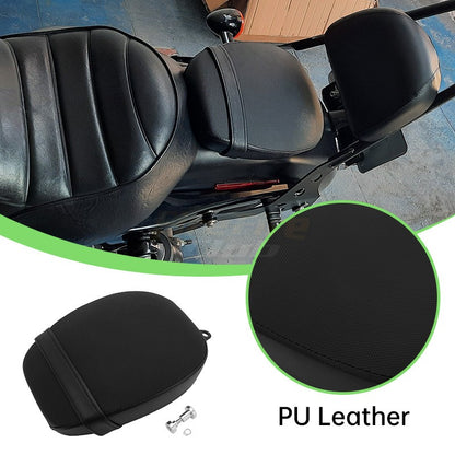 Almofadas de Assento de Para-lama Traseiro em Couro PU para Passageiro para Harley Sportster Forty Eight 48 72 2010-2015