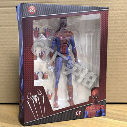 Mess Toys & Ct Toys Full Range Black Suit Neighbor Spiderman Mafex 143 Ben Reilly Comic Ver The Amazing Action Figure Toys Gift