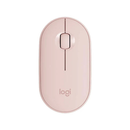 Mouse sem fio Bluetooth para notebook e tablet Logitech PEBBLE M350 Mouse leve e fino Mute Mini mouse de escritório