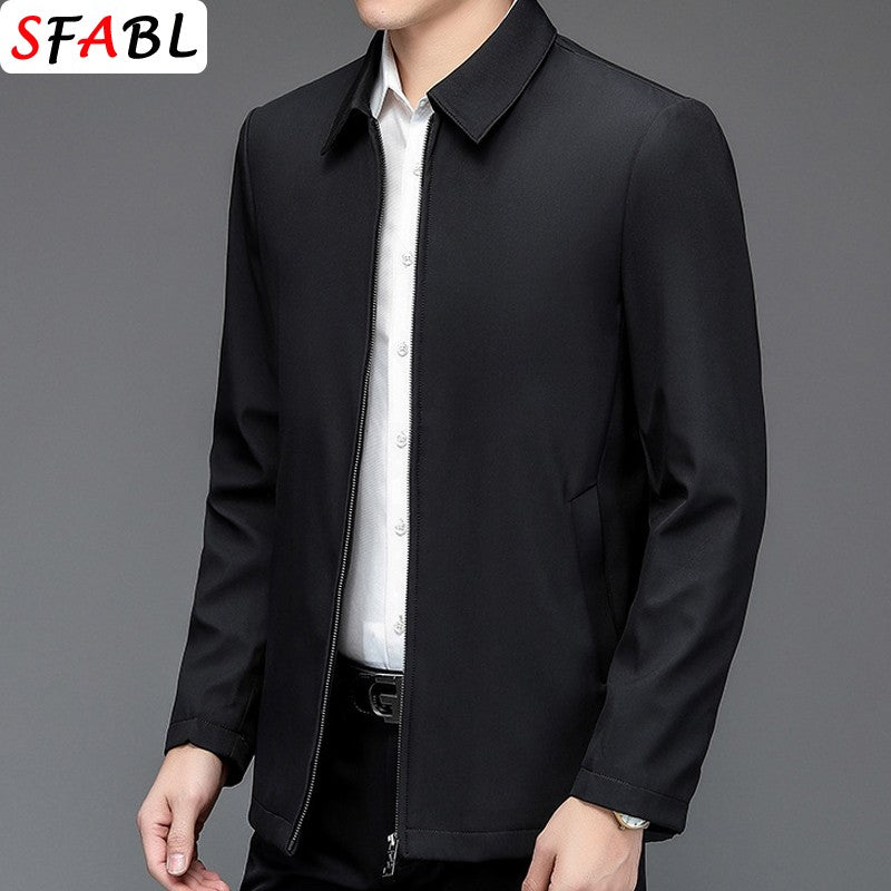 Loose Casual Business Men's Jacket Blazers for Men Formal Social Jacket Solid Color Luxury Office Dress Coat Spring Autumn New