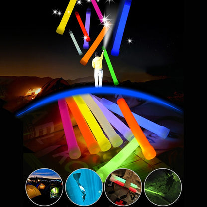 1/5/10PCS Fluorescence Glow Stick Military Glow Light Sticks with Hook Outdoor Emergency Glow In The Dark Party Light Sticks