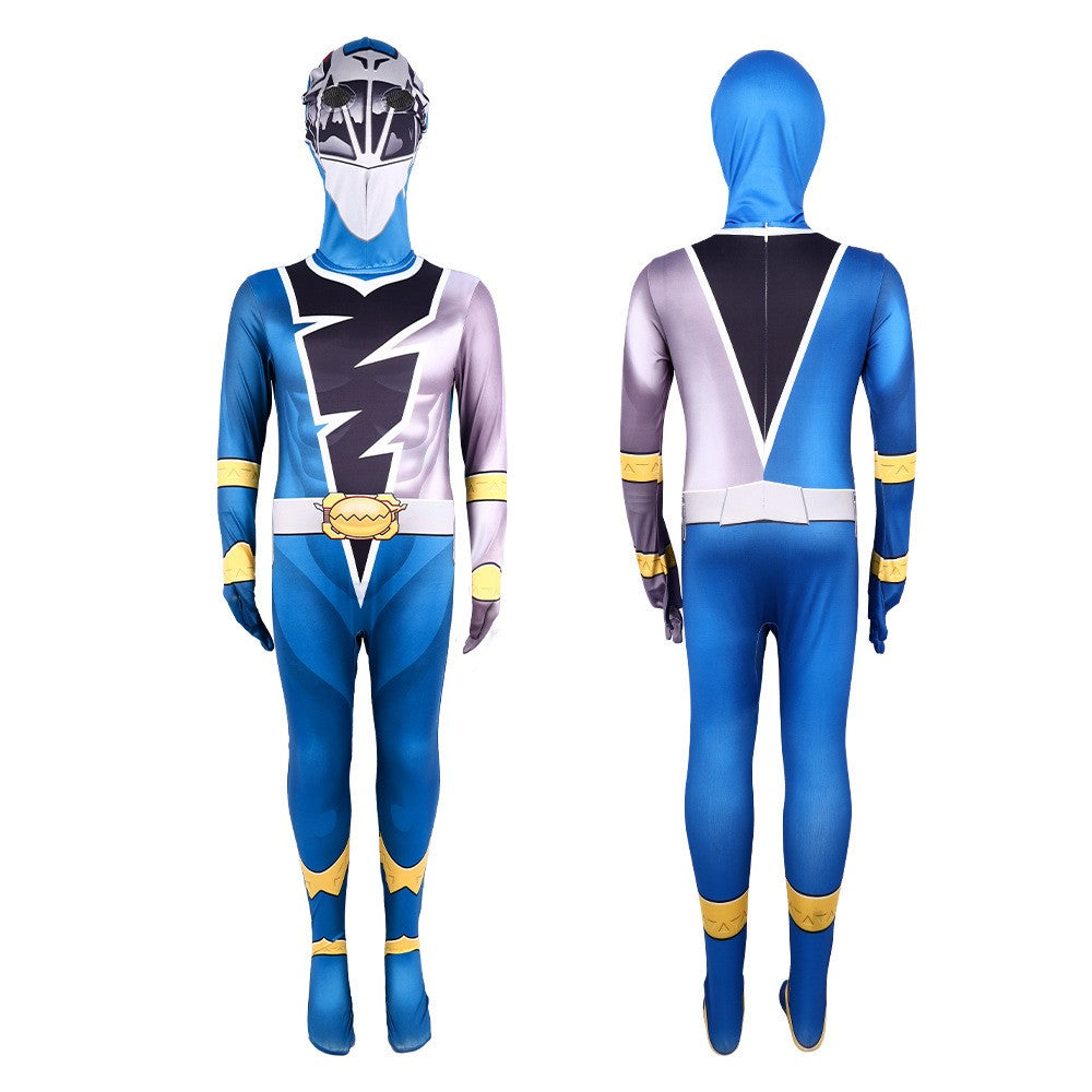 Anime Fancy Adult  Ranger Kishiryu Sentai Ryusoulger Cosplay Costume Jumpsuit Halloween Party Role Play Men Clothes