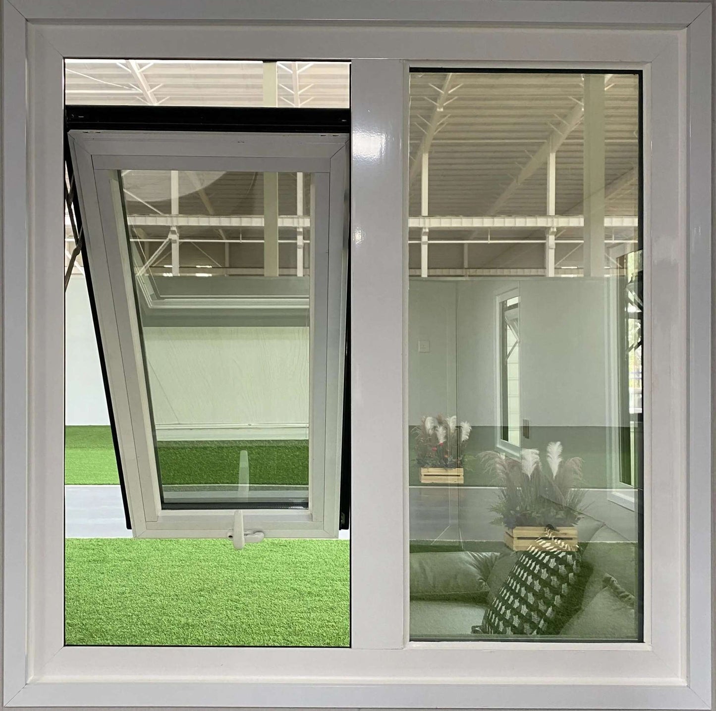 Venda Quente Lindo Design Luxuosa Villa de Madeira Fácil Montagem Casa Pré-fabricada Modular em Triângulo Cabana de Jardim