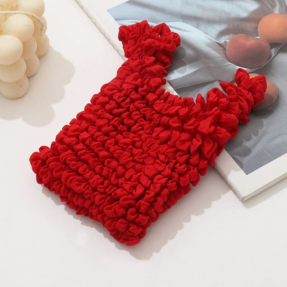 Fold Pleated Storage Bag Magic Expansion Bubble Elastic Paddy Bag Mini Bag Large Capacity Shopping Bag Flexible Stretch Bags