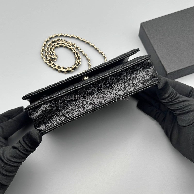 Luxury Designer Shoulder Bag Handbag Fashion Ladies Commuter Versatile Small Square Bags Women Metal Chain Classic Mini Clutches