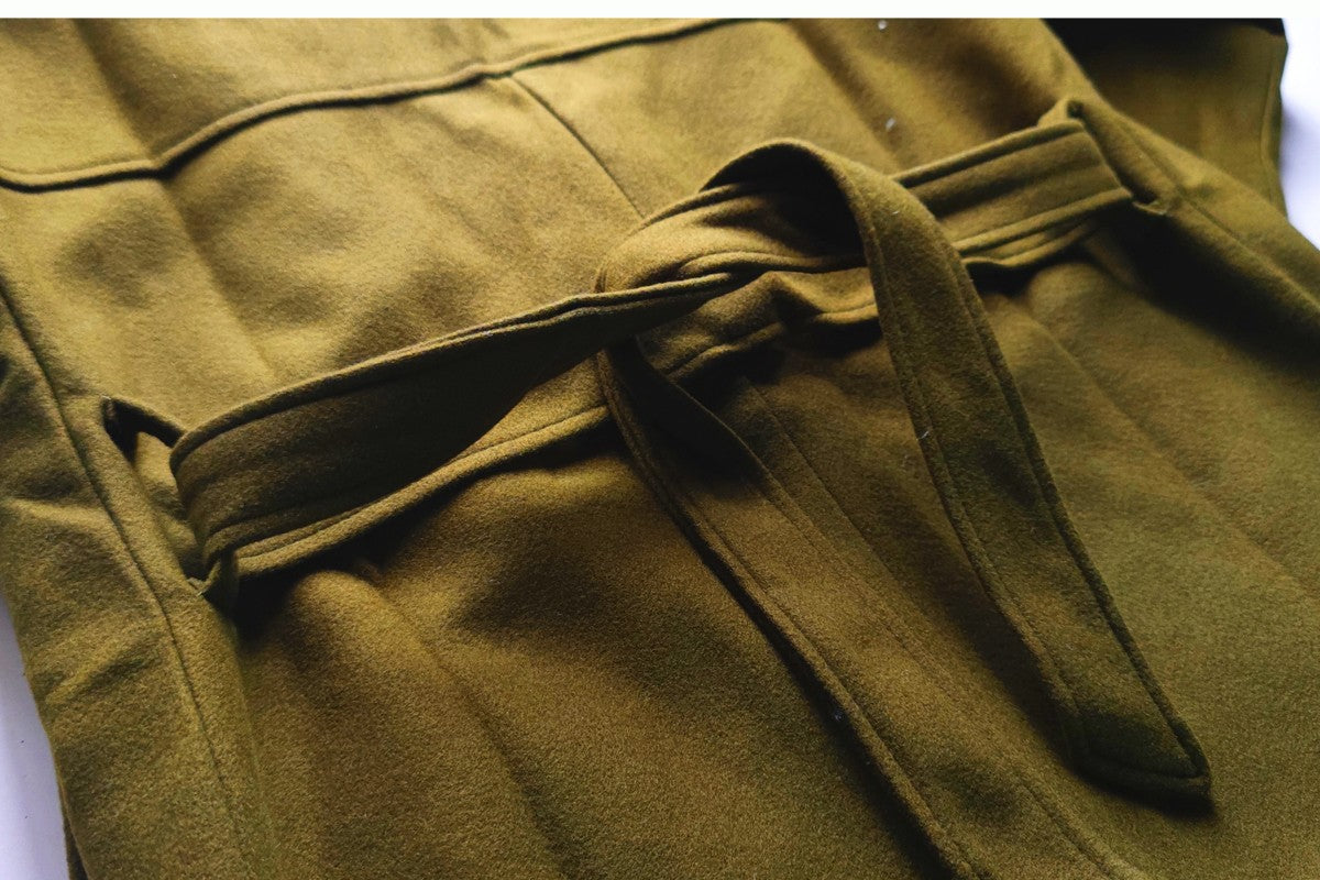 Men's Winter luxury Cardigans Trench Male Black Wool Overcoat Coat Black Long Padding Coat Men's Clothes Jac Windbreaker For Men