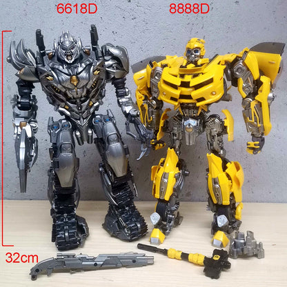 Brinquedos Robô Transformável 30CM Optimus Prime Star Commander Magatron Carro Bumblebe Boneco de Ação do Filme Modelo Anime de Deformação
