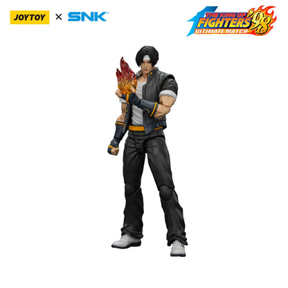 JOYTOY SNK Boneco de Ação 1/18 KOF 98UM Time de Heróis Kyo Kusanagi Goro Daimon Benimaru Nikaido Figuras Brinquedos Modelo