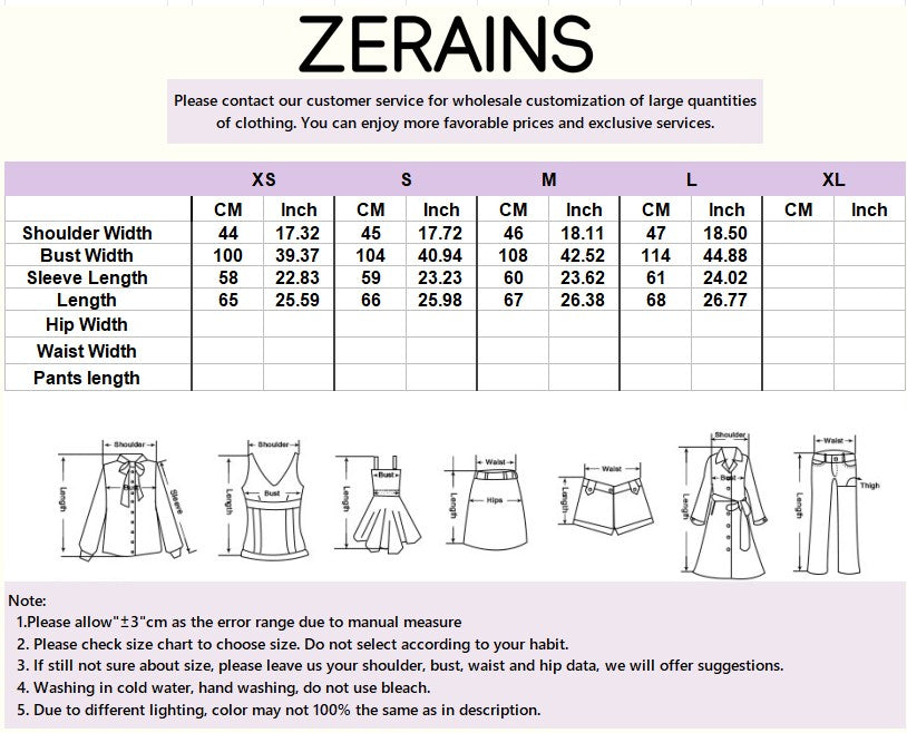 ZERAINS 2025 autumn new women's clothing loose casual temperament simple long sleeved plaid high neck shirt