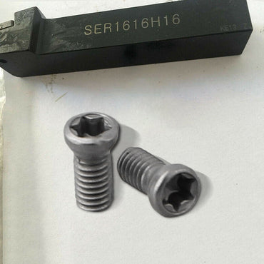 10 Peças Parafusos Torx M2.5 M3.5 Para Substituir Pastilhas de Metal Duro Ferramentas de Torno CNC Oficina Ferramentas Manuais Suprimentos