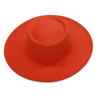 Chapéus Fedora Masculino Feminino Aba Larga 8.5CM Lã Feltro Chapéus Jazz Estilo Britânico 2023 Chapéu Panamá Formal Social