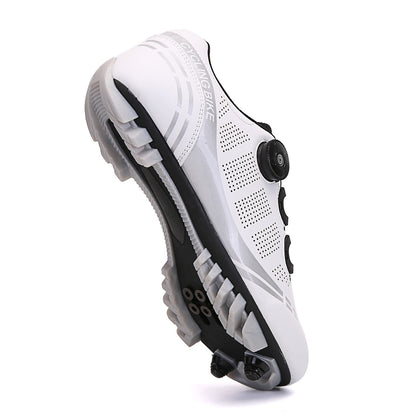 Mountain Riding Shoes Moped Road Lock Shoes Sports Racing Bikes High Endurance Locking Shoes Road Speed Riding Sneakers