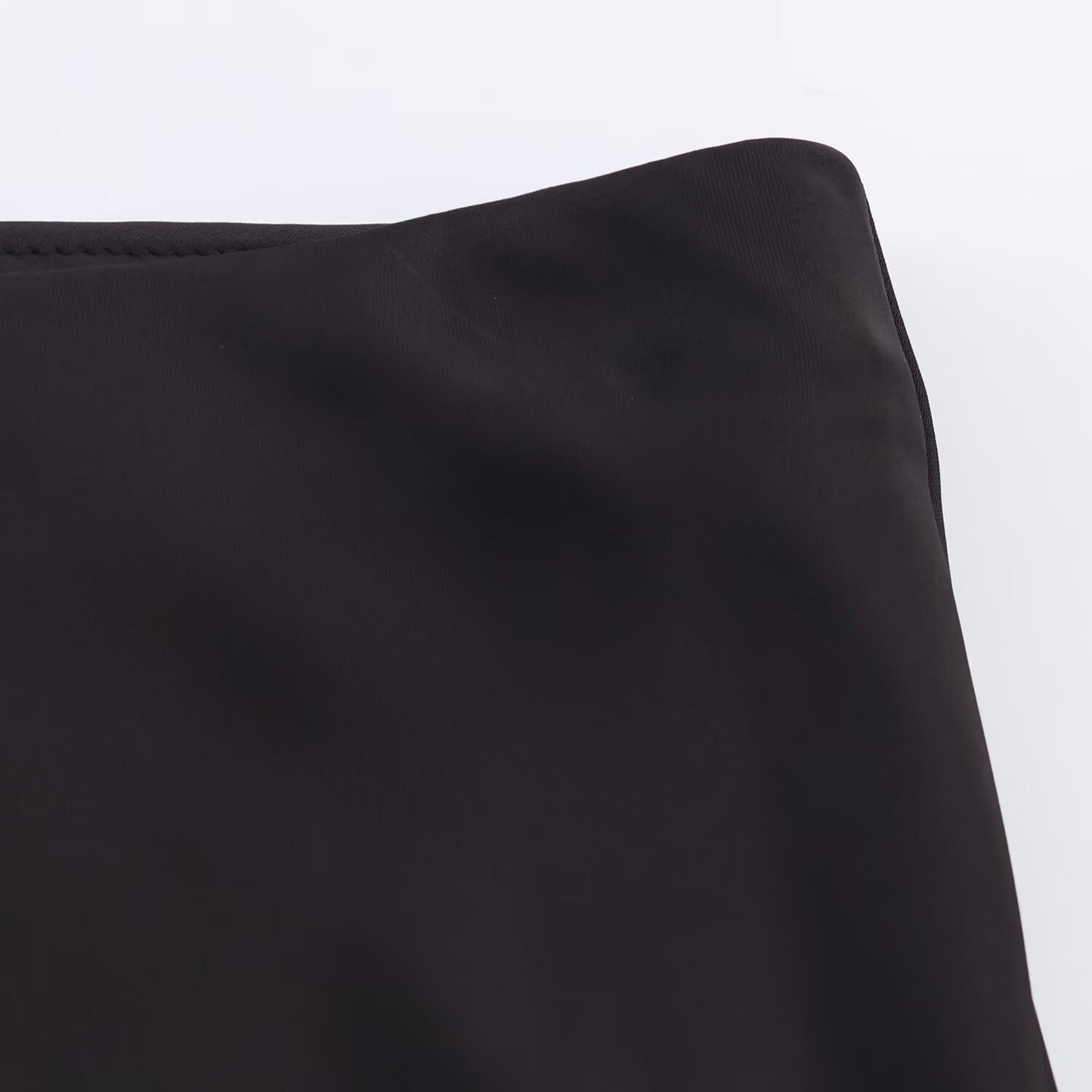 Sexy Satin Half-length Skirt for Women Autumn 2025 Fashionable Trendy Girl Long Skirt A- line Lace Embellished Commute Style