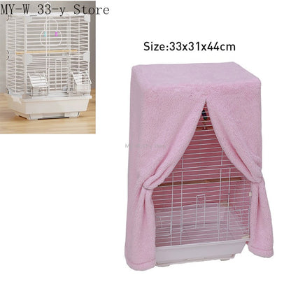 Capa Para Gaiola De Pássaros De Inverno Quente Respirável À Prova De Respingo Grande Capa Para Gaiola De Pássaros Sombra Protetora Para Gaiola De Papagaio Produtos Para Pássaros