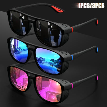 1PC/3PC sport polarized sunglasses, windproof design, suitable for outdoor cycling and running - lightweight UV400