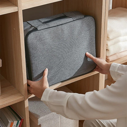 Pasta Organizadora de Documentos de 3 Camadas Maleta Suporte para Pasta Masculino Feminino Bolsa Carteira Passaporte Cofre Doméstico Estojo Funcional para Armazenamento de Arquivos