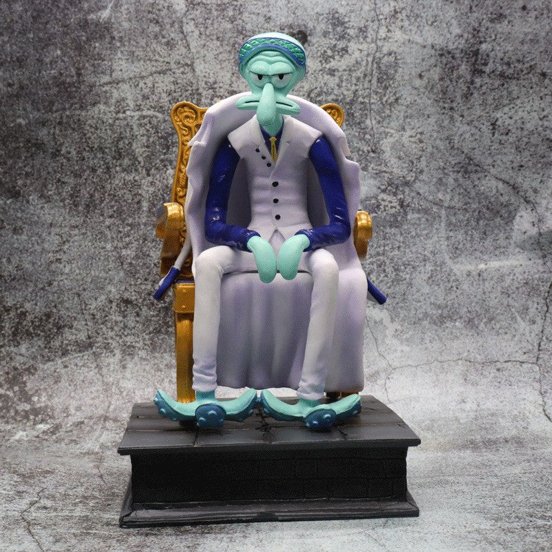 Spongebob Patrick Star Captain Eugene H. Armor Abs Krabs Squidward Tentacles As One Piece Character Figure Toys