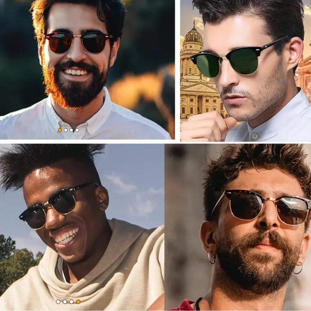 Fashion Famous Brand Sunglasses Polarized UV400 Protection Anti-glare Eyewear For Men Women Driving Leisure Glasses
