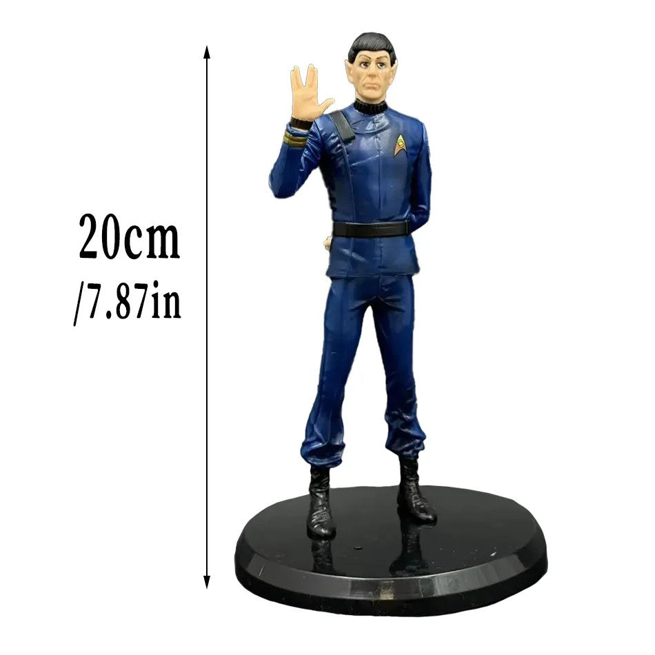New Anime Figure Star Trek communication officer Uhura StarCraft standing posture figurine desktop model ornament Christmas Toys