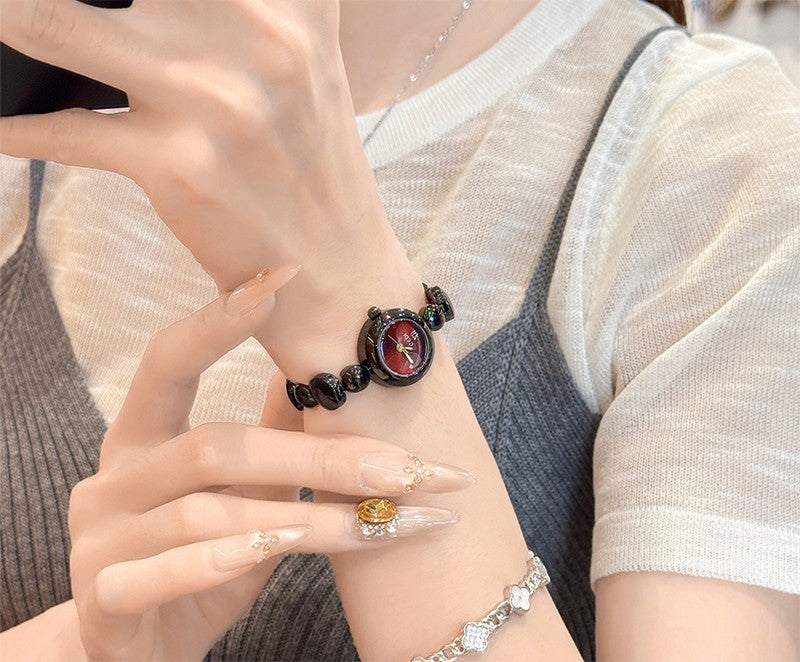 GEDI Bracelet Watch Woman Fashion Casual Simple Quartz Ladies Watches Luxury Vintage Niche Women's Wristwatches Gifts