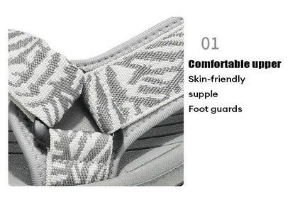 Classic Men's Hiking Sport Sandals Lightweight Leisure Beach Shoes Summer Open-Toe Breathable Travel Walking Sandials