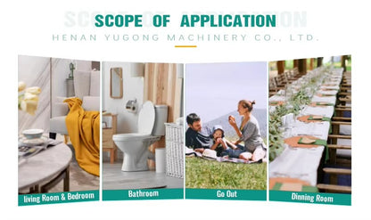 Toilet Tissue Paper Manufacturing Equipment Toilet Paper Vending Machine