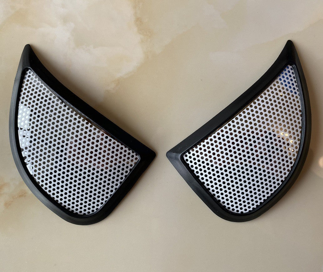 Movie Cosplay Lens Accessories For Super Bodysuit Full Mask Eyeglass Stereoscopic Color Light Halloween Carnival Party Prop Gift