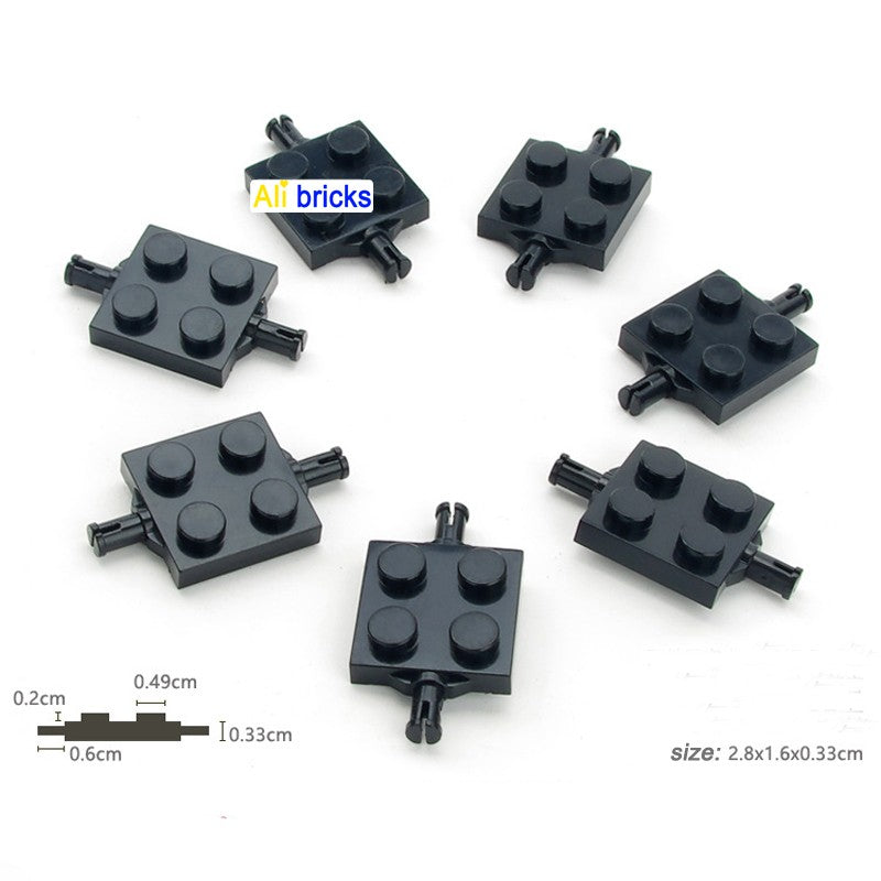 Blocos de Montar DIY Figuras Peças Eixo Assento e Rodas 1x2 2x4 Educacional Criativo Tamanho Compatível Com Brinquedo para Crianças 2926