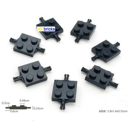 Blocos de Montar DIY Figuras Peças Eixo Assento e Rodas 1x2 2x4 Educacional Criativo Tamanho Compatível Com Brinquedo para Crianças 2926