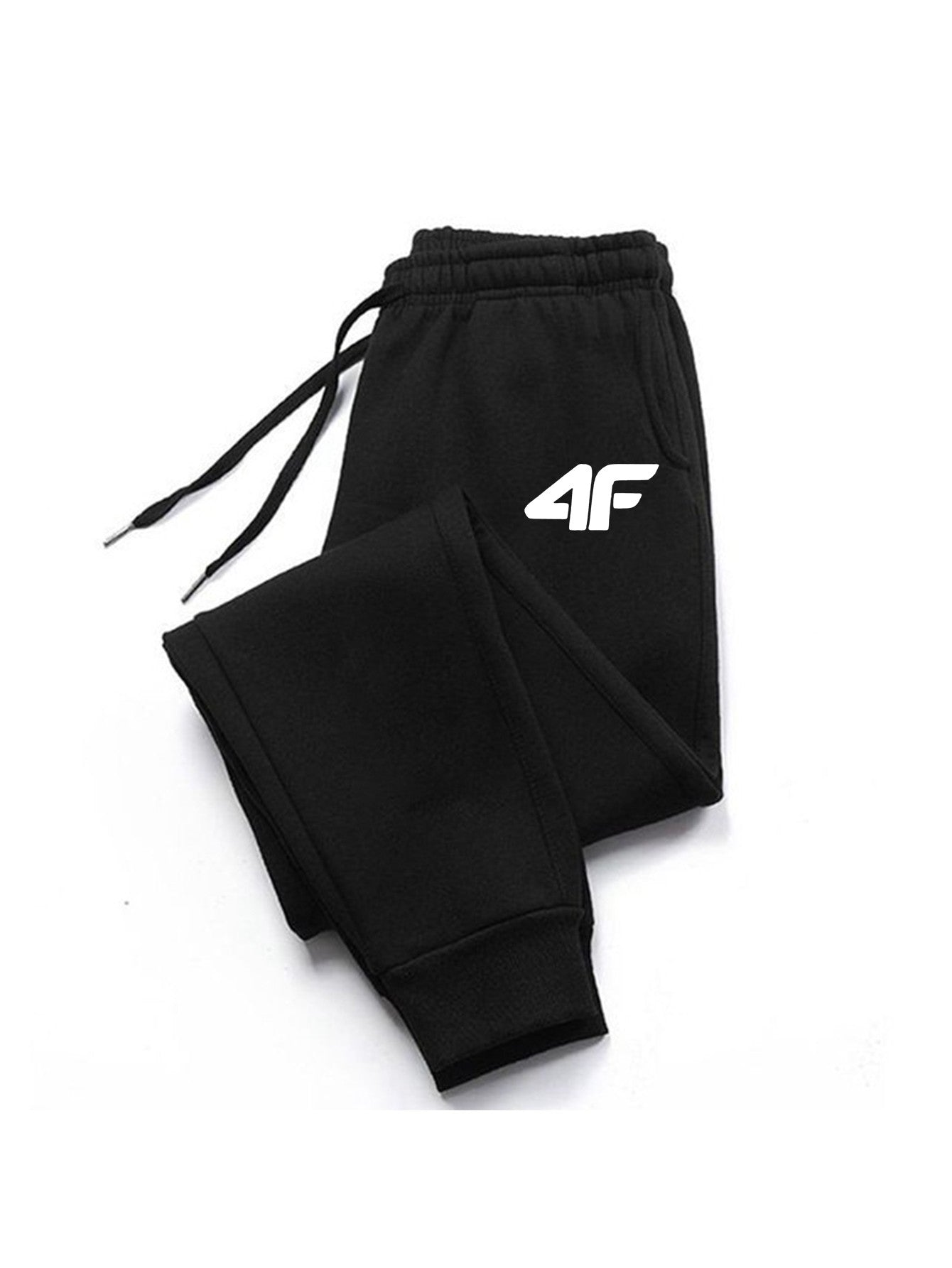 2025 Men's Casual Versatile Sweatpants Trend Print Elastic Waist Jogging Pants Outdoor Sports Daily Tracksuit Trousers