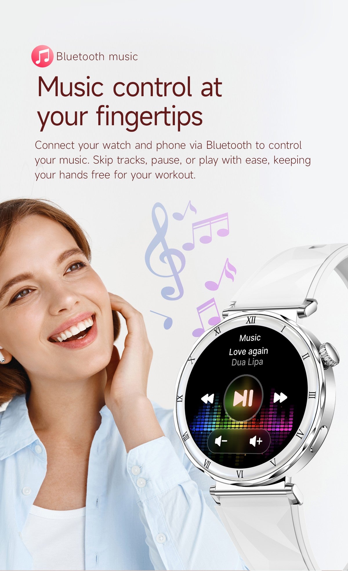 LIGE New Ultra Thin Smart Watch Women Screen Always Display Time Diamond Luxury Bracelet Voice Calling AMOLED Smartwatch Ladies