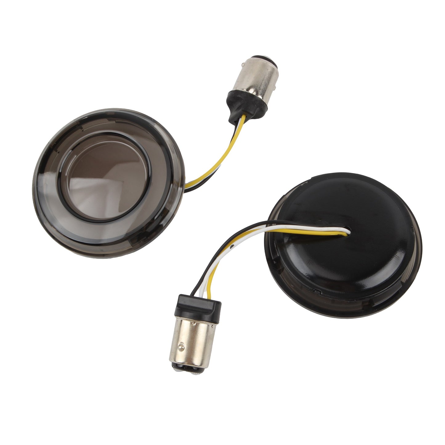 Seta de LED para Moto Estilo Bala 1156 1157 Indicador de Freio para Harley Dyna Touring Street Glide Road King Rider FXLRST