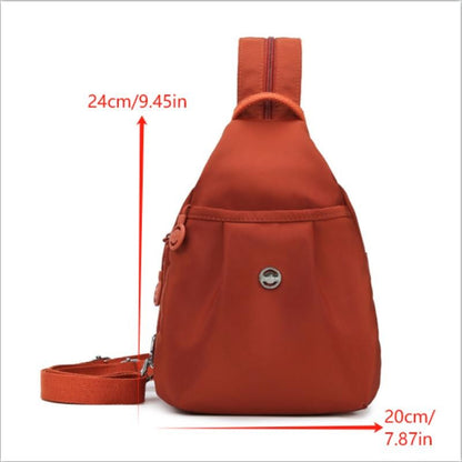 Large-capacity Portable Storage Bag Casual Small Backpack With Multiple Compartments Chest Bag Crossbody Bag Commuter Bag Gifts