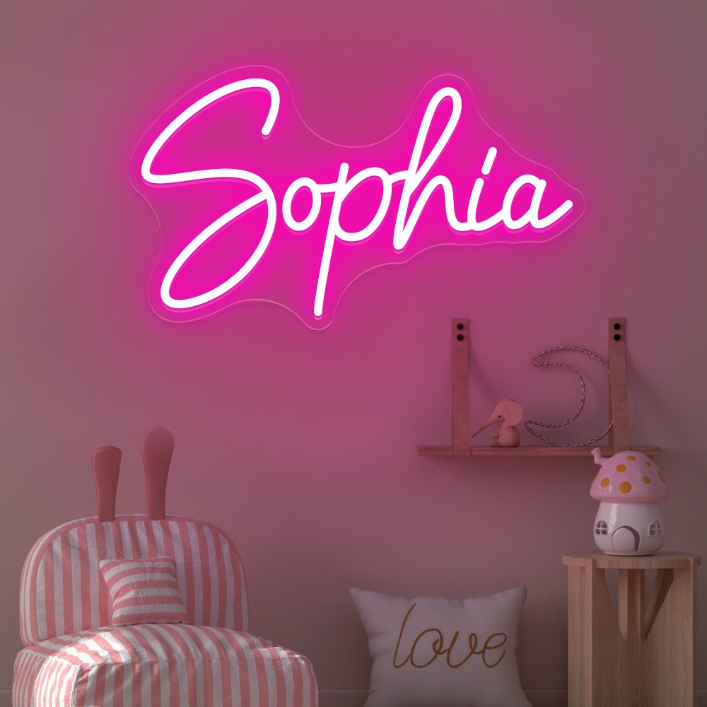 Custom your Personalised Name Neon Sign Light for girls/boys Birthday Gifts Party Bar Wedding Room Wall Decoration Neon Led Sign