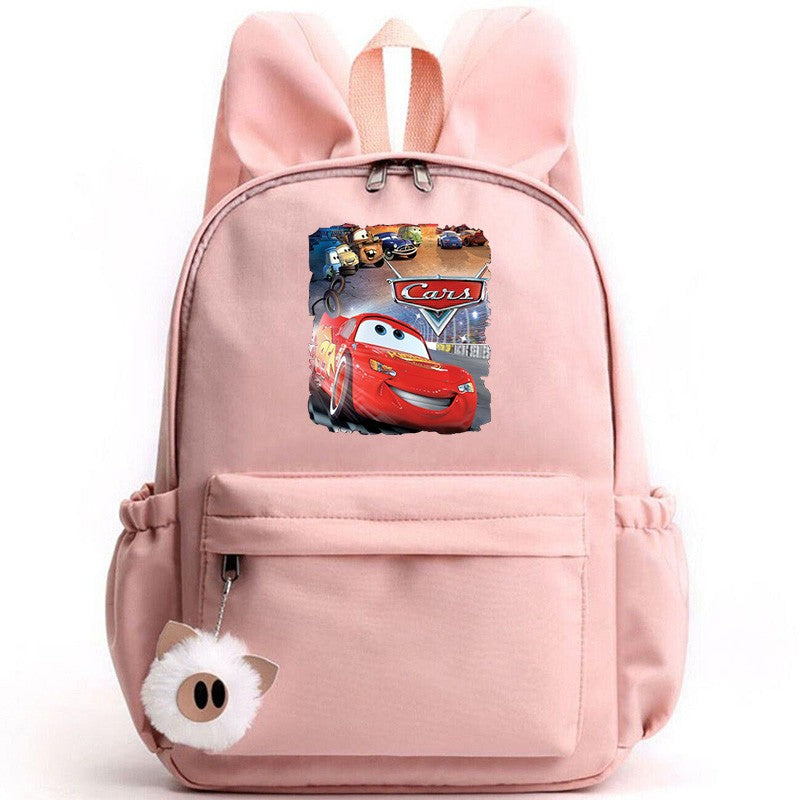 Mochila Relâmpago McQueen Carros Pixar para Meninas Meninos Adolescentes Crianças Mochilas Escolares Mochilas de Viagem
