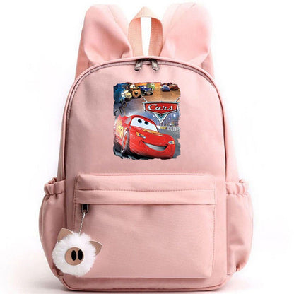 Mochila Relâmpago McQueen Carros Pixar para Meninas Meninos Adolescentes Crianças Mochilas Escolares Mochilas de Viagem