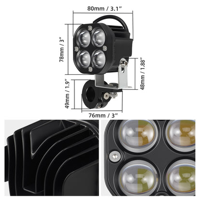 NICECNC para Yamaha Tenere 700 2019-2024 2020 2021 2022 2023 Luz Auxiliar de LED para Motocicleta Kit de Luzes Adicionais Dianteiras