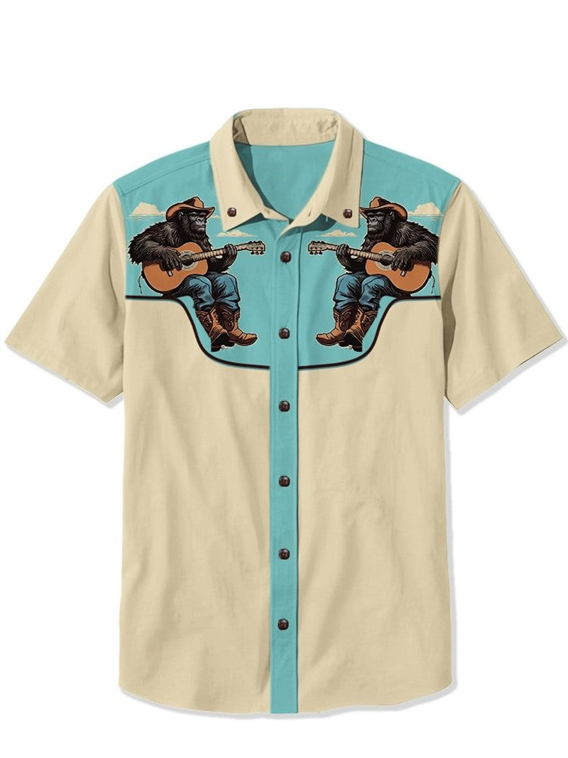 Men's Shirts Summer Casual Fashion Short Sleeved Shirts Mens Hawaiian Shirts Casual Clothing Camisas De Hombre Elegantes De Lujo