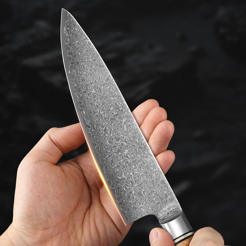 8 Inch Chef Knife 67-layers Damascus VG10 Steel Kitchen Knife Pro Cleaver Kitchen Sharp Knife
