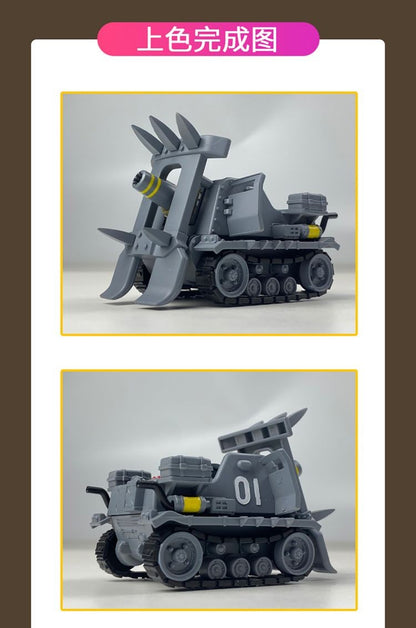 Coleção New Era Models Metal Slug X Series - Miniaturas de Tanque, Aeronave, Caminhão e Bonecos de Soldados Militares