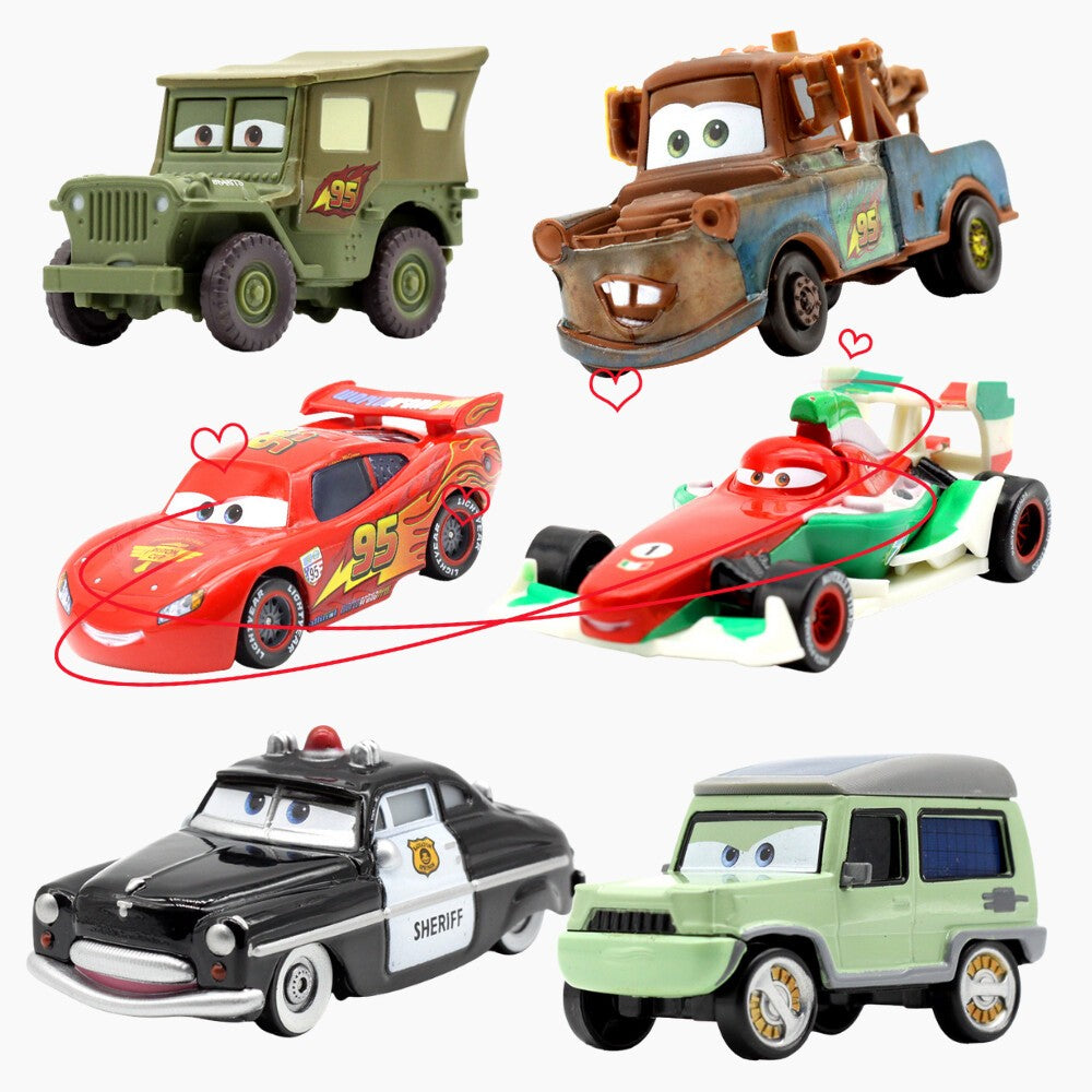 Disney Pixar Carros 2 3 Bumblebee Houston Jackson Storm Ramirez 1 55 Aliança de Metal Carro de Brinquedo Presente para Meninos