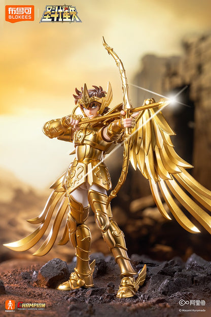 Em estoque Original Saint Seiya CLÁSSICO CLÁSSICO Gold Saint Shiryu Máscara da Morte Shura Ouro Câncer Capricórnio Modelo Montado Brinquedos