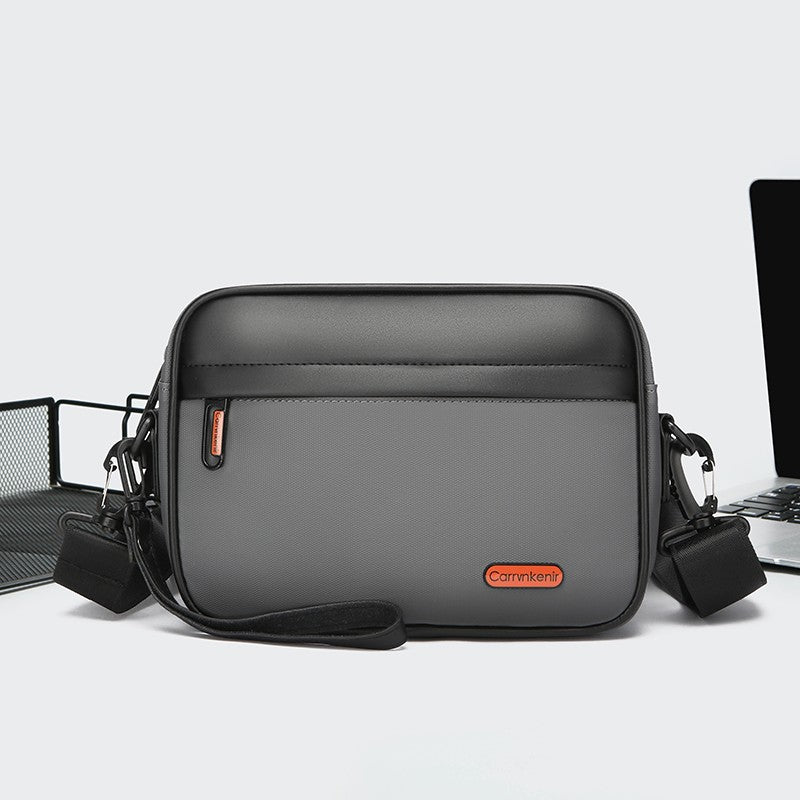 High Quality Soft PU Leather Male Small Shoulder Bag Fashion Men's Mini Handbag Casual Male Day Clutch Phone Bag